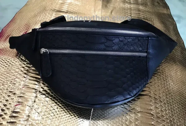 Black Waist Bag