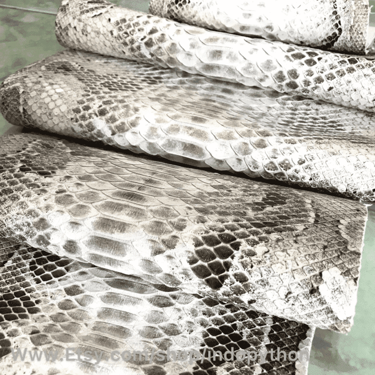 Buy Genuine Snakeskin Leather - Indo Python Store™