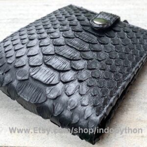 Indopython Black Python Wallet