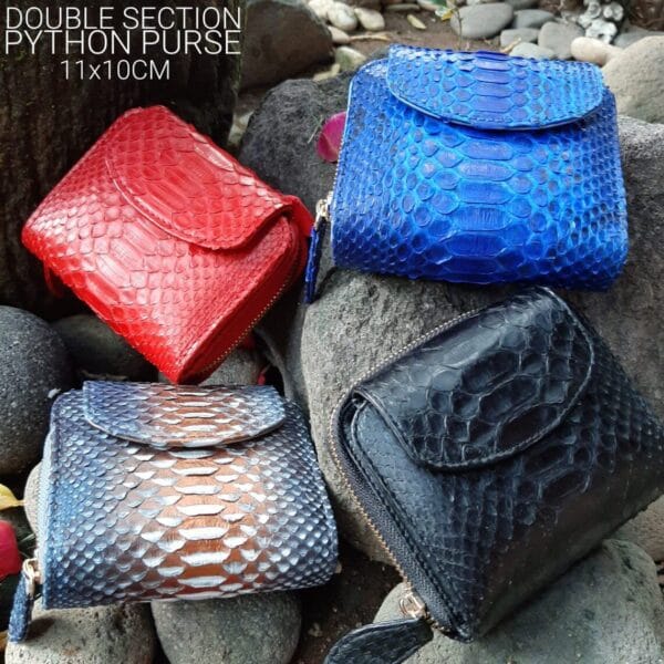 Indopython Double Section Python Wallet