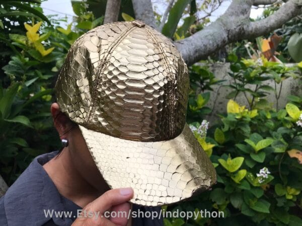 Indopython Gold Python Hat