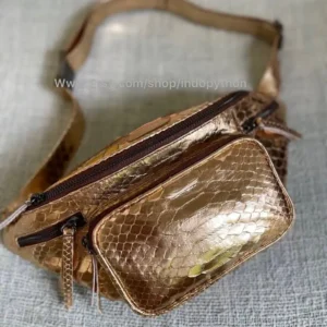 Gold Waist Bag from Indo Python Store