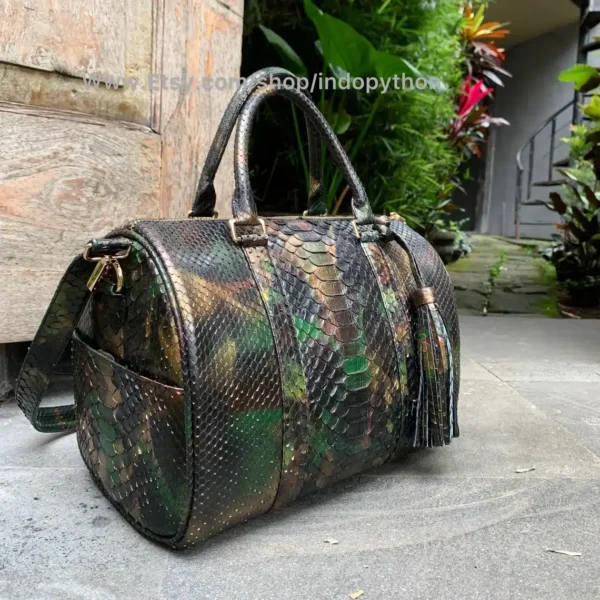 Green Multicolor Speedy Bag