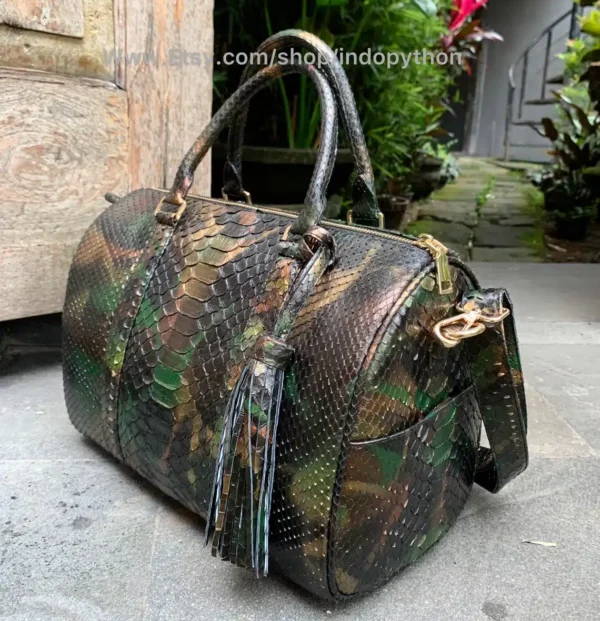 Green Multicolor Speedy Bag