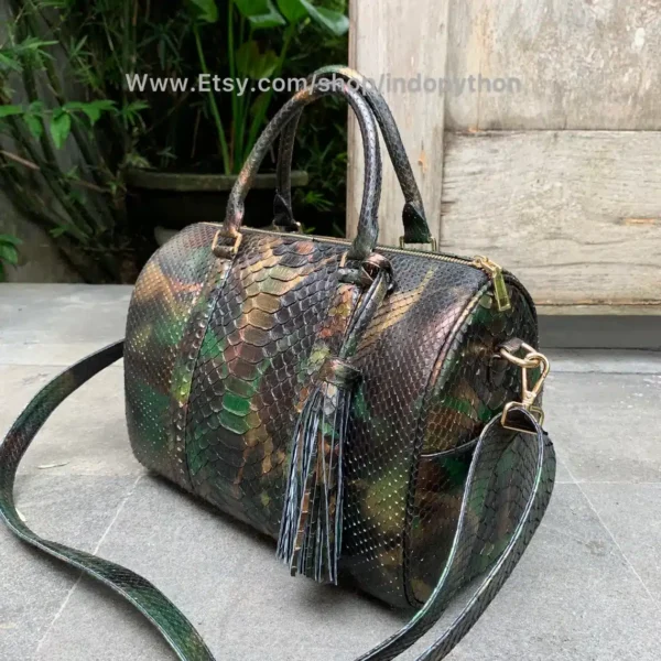 Green Multicolor Speedy Bag