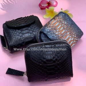 Indopython Python Wallet Leather