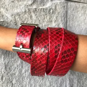 Indopython Red Python Belt