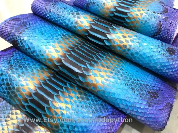 Indopython Blue Purple Snakeskin