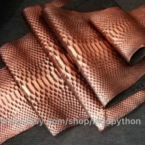 Indopython Bronze Python Leather