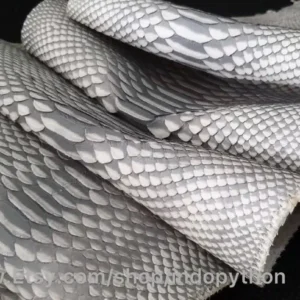 Indopython Gray White Snakeskin