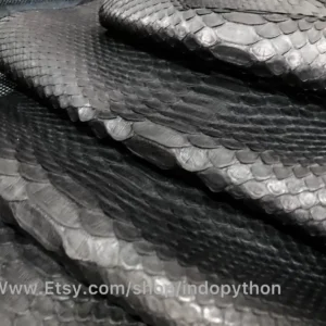 Indopython Black Mat Snakeskin