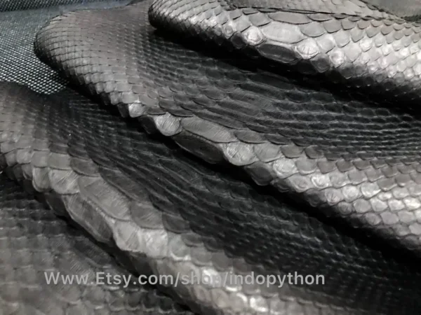 Indopython Black Mat Snakeskin