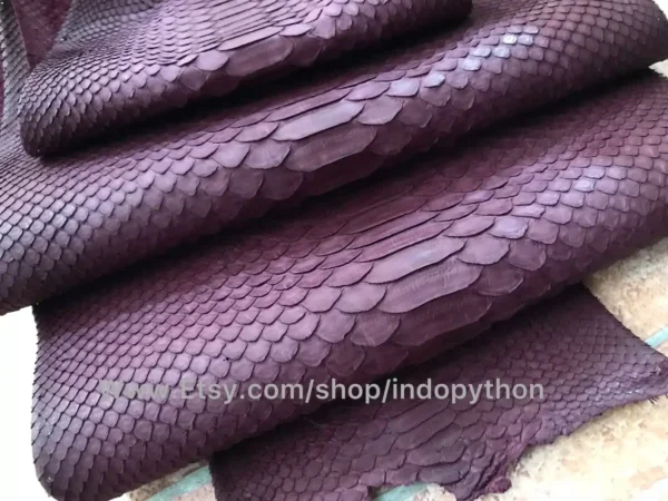 Indopython Dark Brown Snakeskin