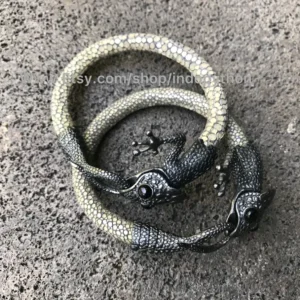 Indopython Stingray Leather Bracelet