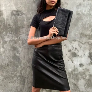 Black small purse from Indo Python Store