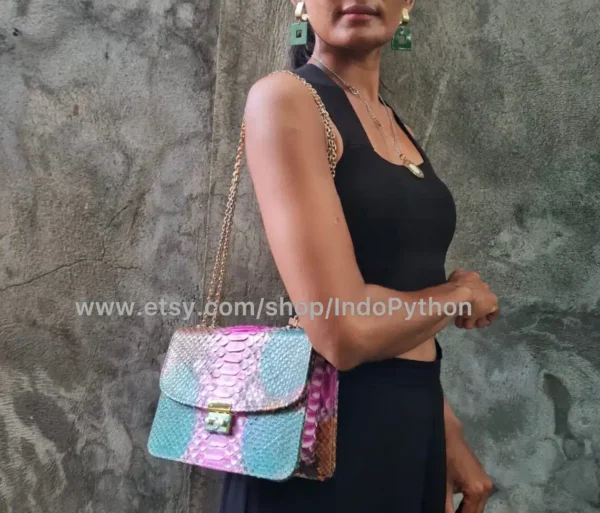 Multicolor shoulder bag from Indo Python Store