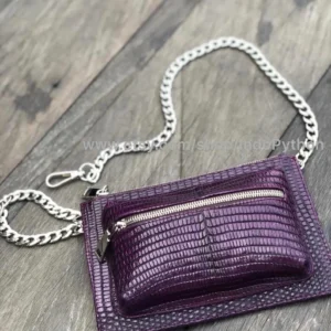 Purple small purse from Indo Python Store