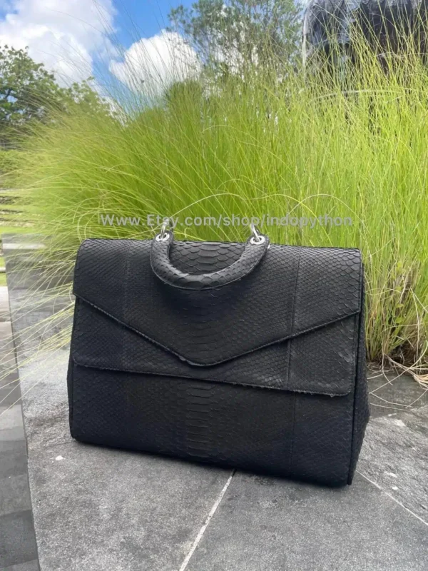 Black Square Medium Bag