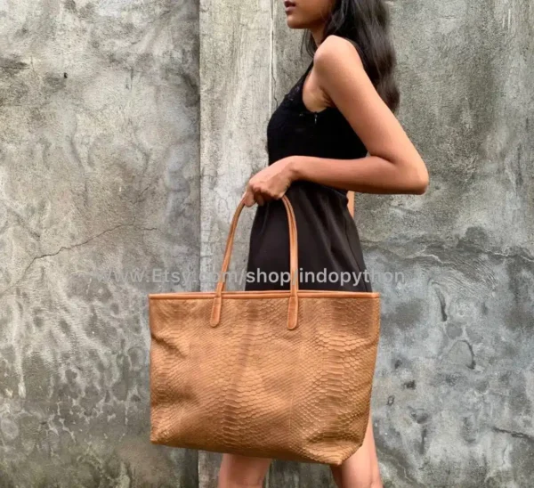 Camel Tote Bag