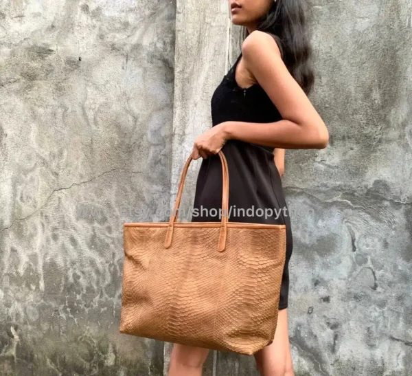 Camel Tote Bag