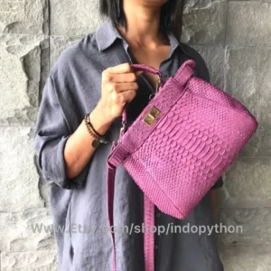 Dark Pink Medium Size Bag