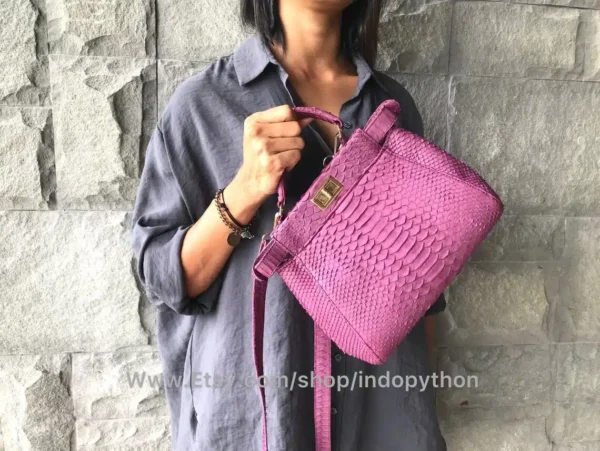 Dark Pink Medium Size Bag