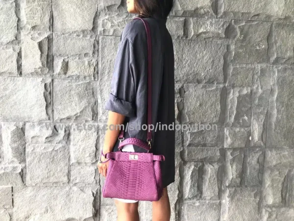 Dark Pink Medium Size Bag