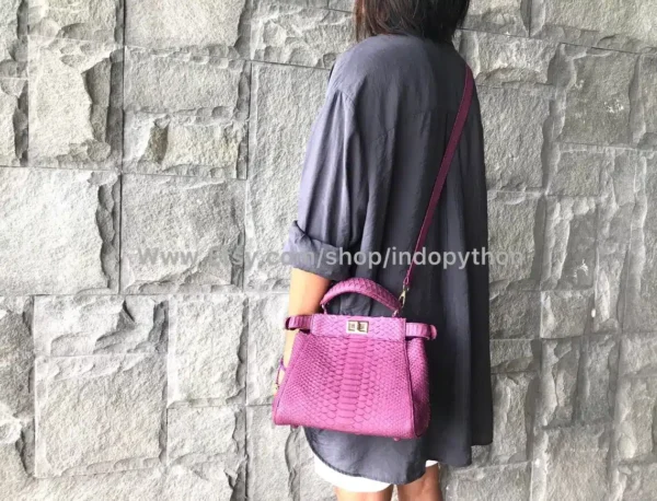 Dark Pink Medium Size Bag