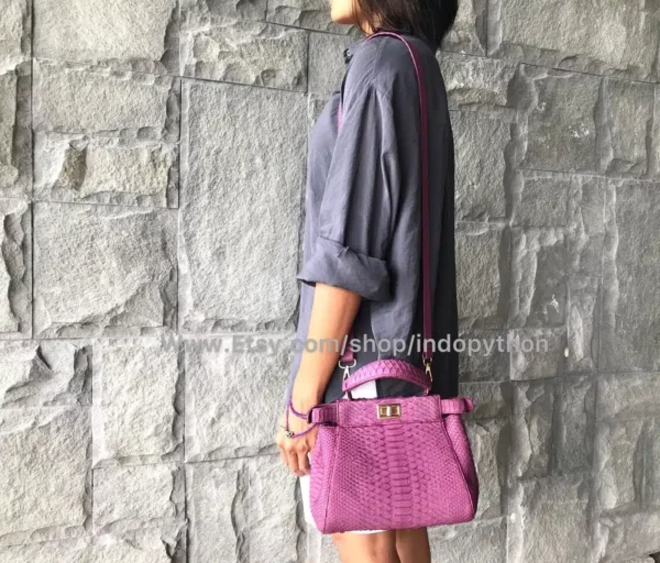 Dark Pink Medium Size Bag