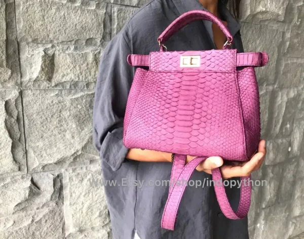 Dark Pink Medium Size Bag