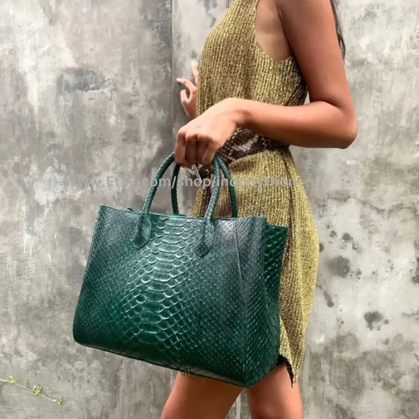 Green Tote Bag