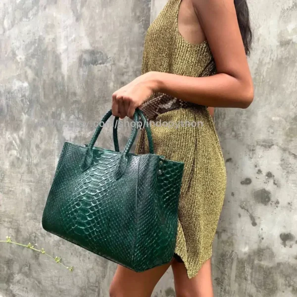 Green Tote Bag