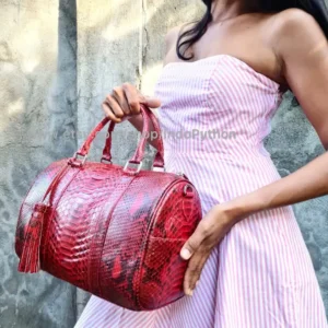 Red Medium Size Bag from Indo Python Store