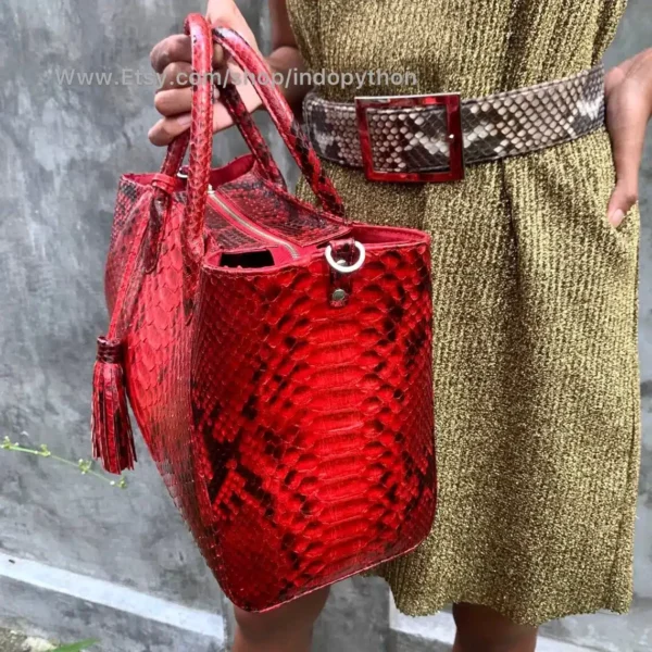 Red Tote Bag