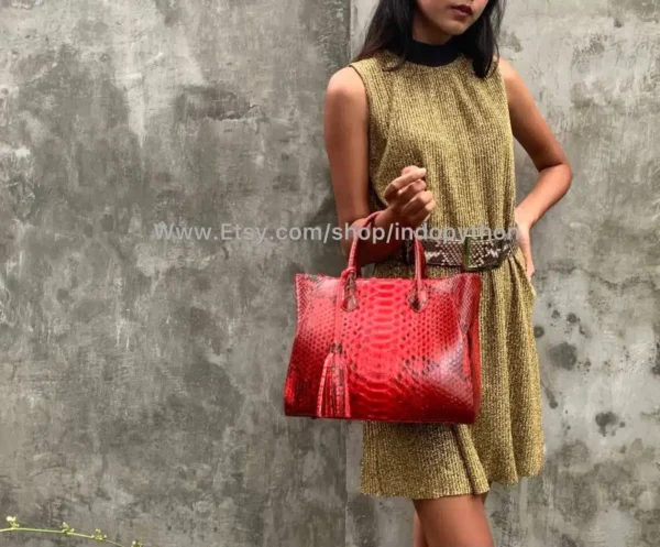 Red Tote Bag