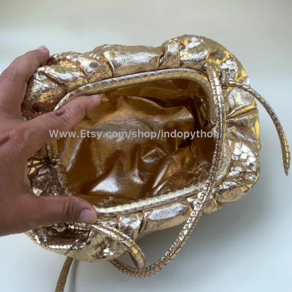 Gold Cloud Handbag