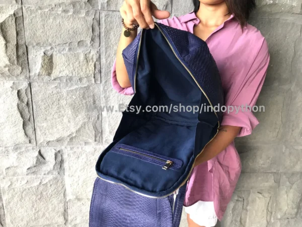 Navy Backpack