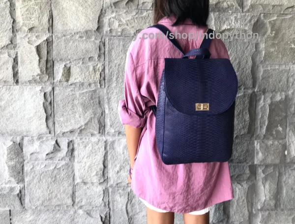 Navy Backpack