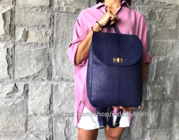 Navy Backpack