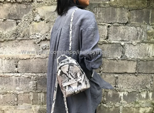 Handcrafted Python Backpack