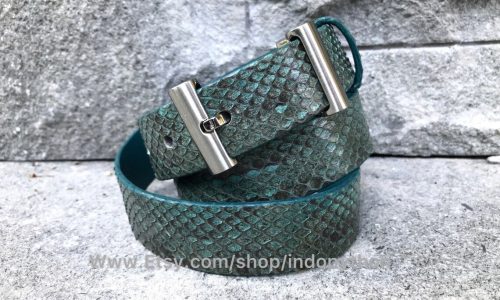 Indopython Dark Teal Cobra Belt